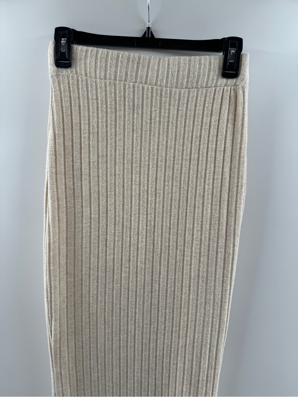 Universal Thread Cream Ribbed Midi Pencil Skirt – Women’s XS - Picture 2 of 6